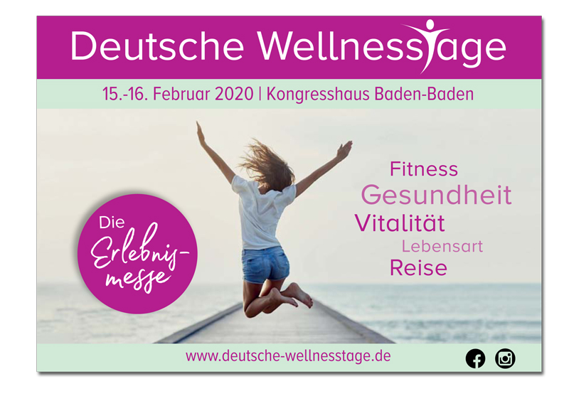 Deutsche Wellnesstage Baden-Baden 2020 Flyer
